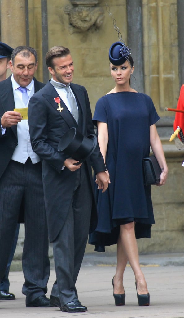 Victoria Beckham's Outfits at the Royal Weddings