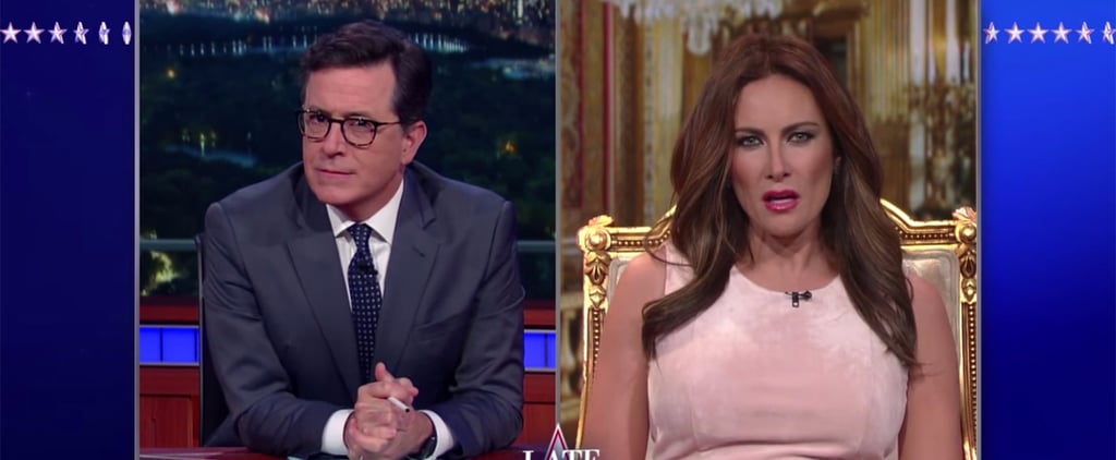 Stephen Colbert Skit With Melania Trump Impersonator
