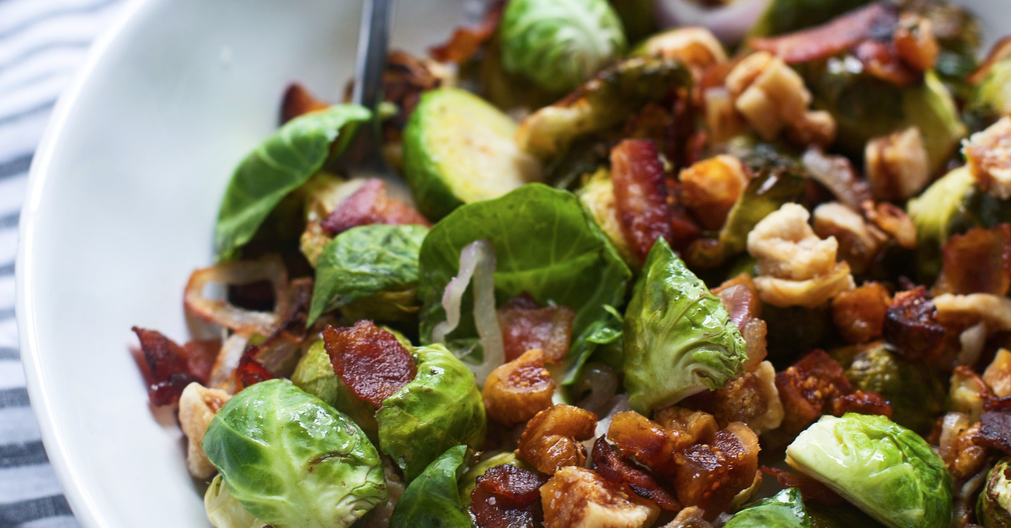 Easy Brussels Sprouts With Bacon Recipe | PS Food