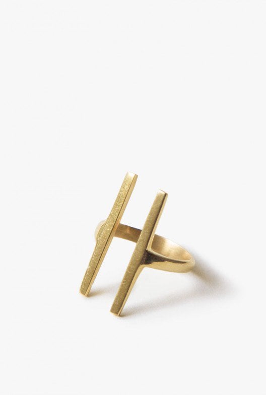 Soko Double Bar Ring