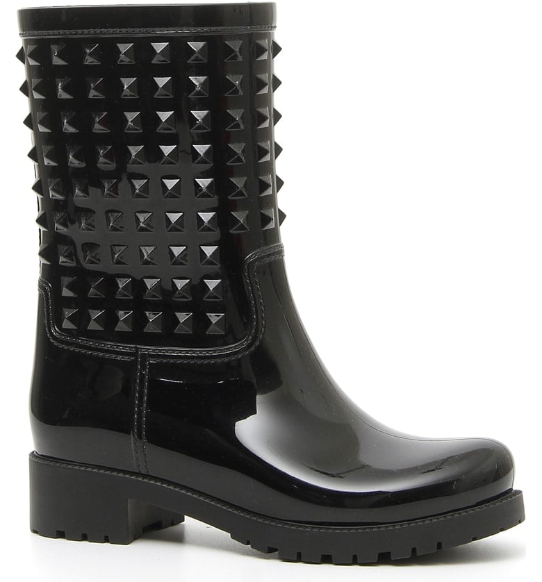 rockstud rain boots