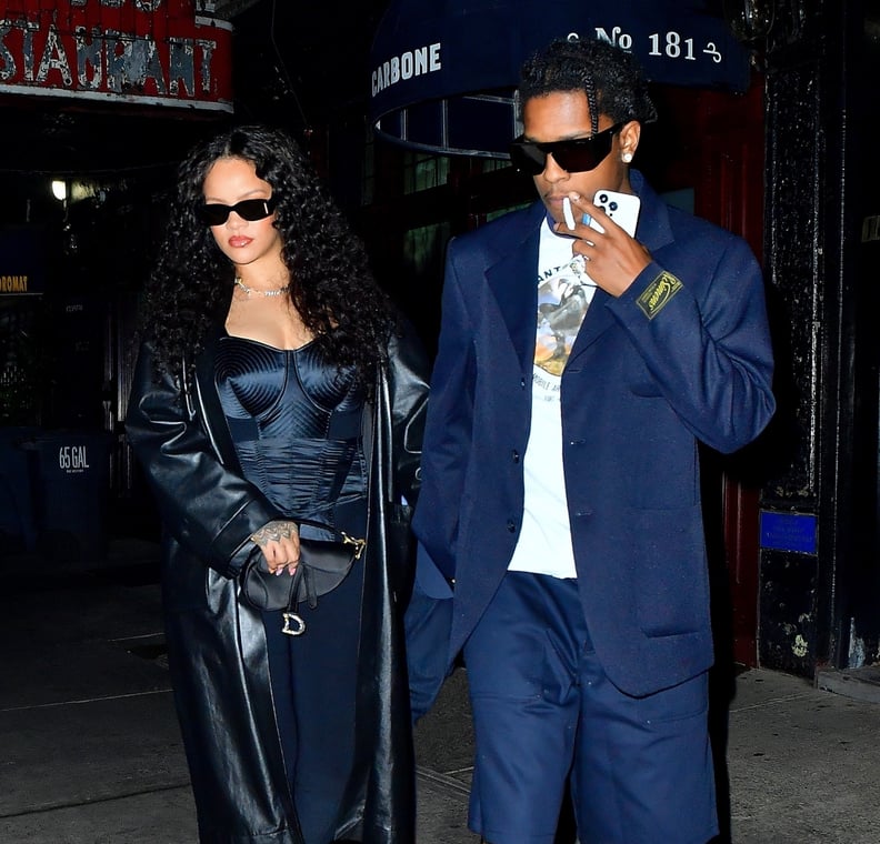 Rihanna and A$AP Rocky Heading to Dinner in New York City