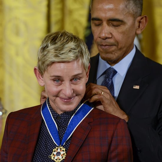 Ellen DeGeneres Receives Presidential Medal of Freedom