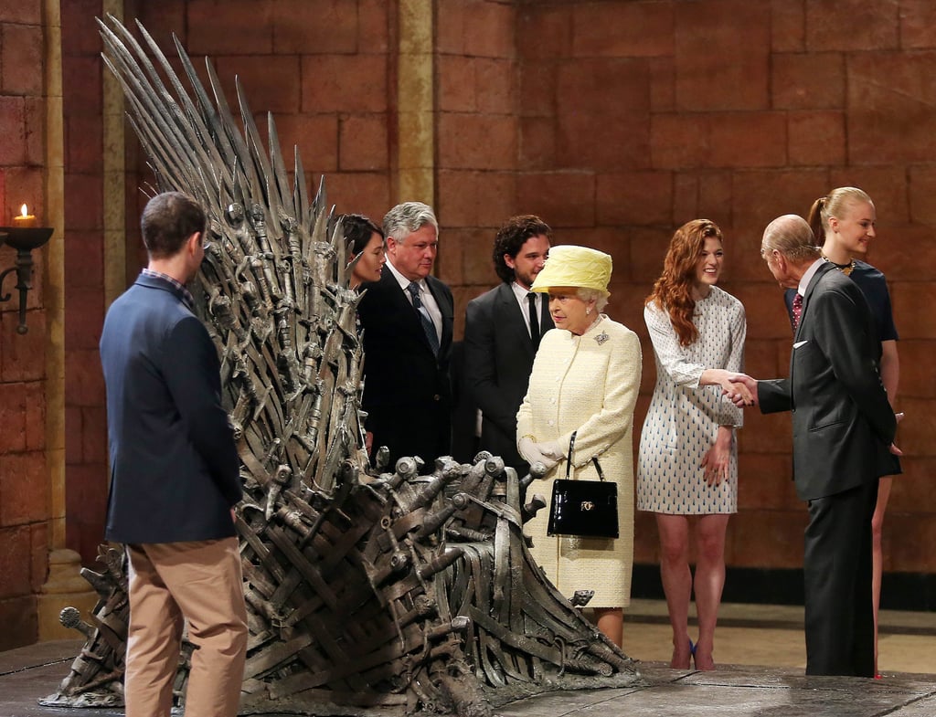 The Queen Checked Out the Iron Throne