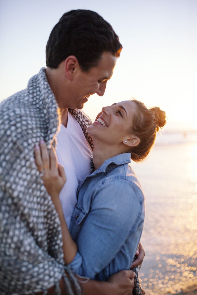 Casual Beach Engagement Shoot