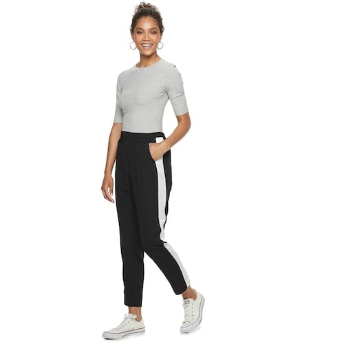 POPSUGAR at Kohl's Collection Colourblock Tuxedo Pants