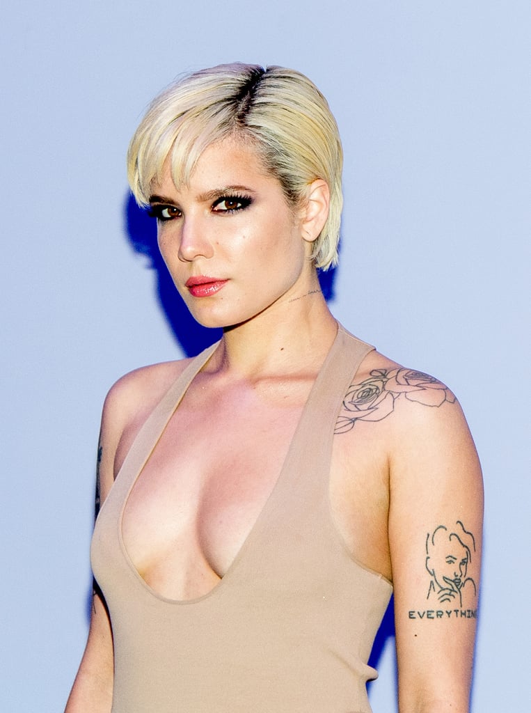 Bixie Haircut on Halsey