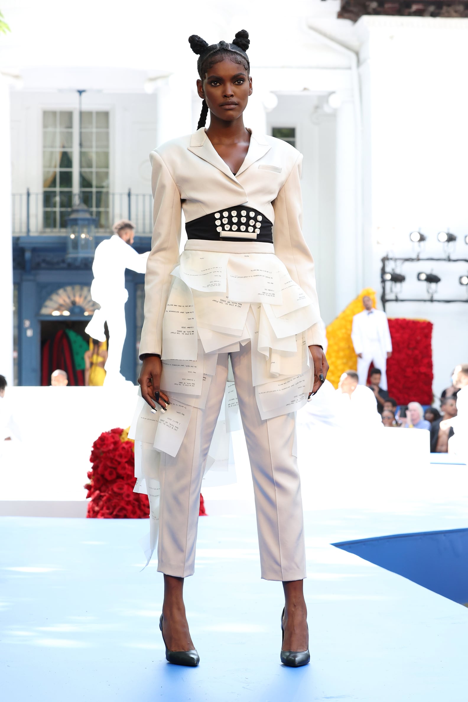 See Pyer Moss's First Couture Collection Runway Photos | POPSUGAR Fashion