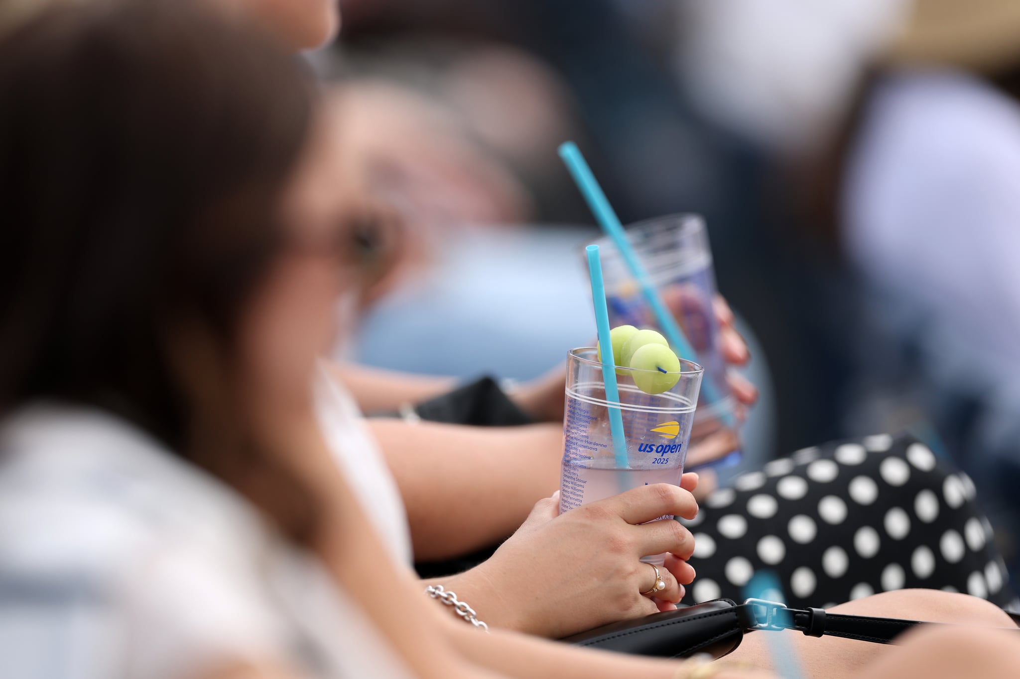 a Honey Deuce cocktail at the US Open