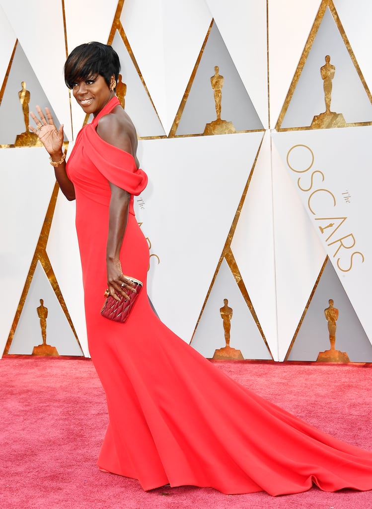 Viola Davis and Julius Tennon at the 2017 Oscars