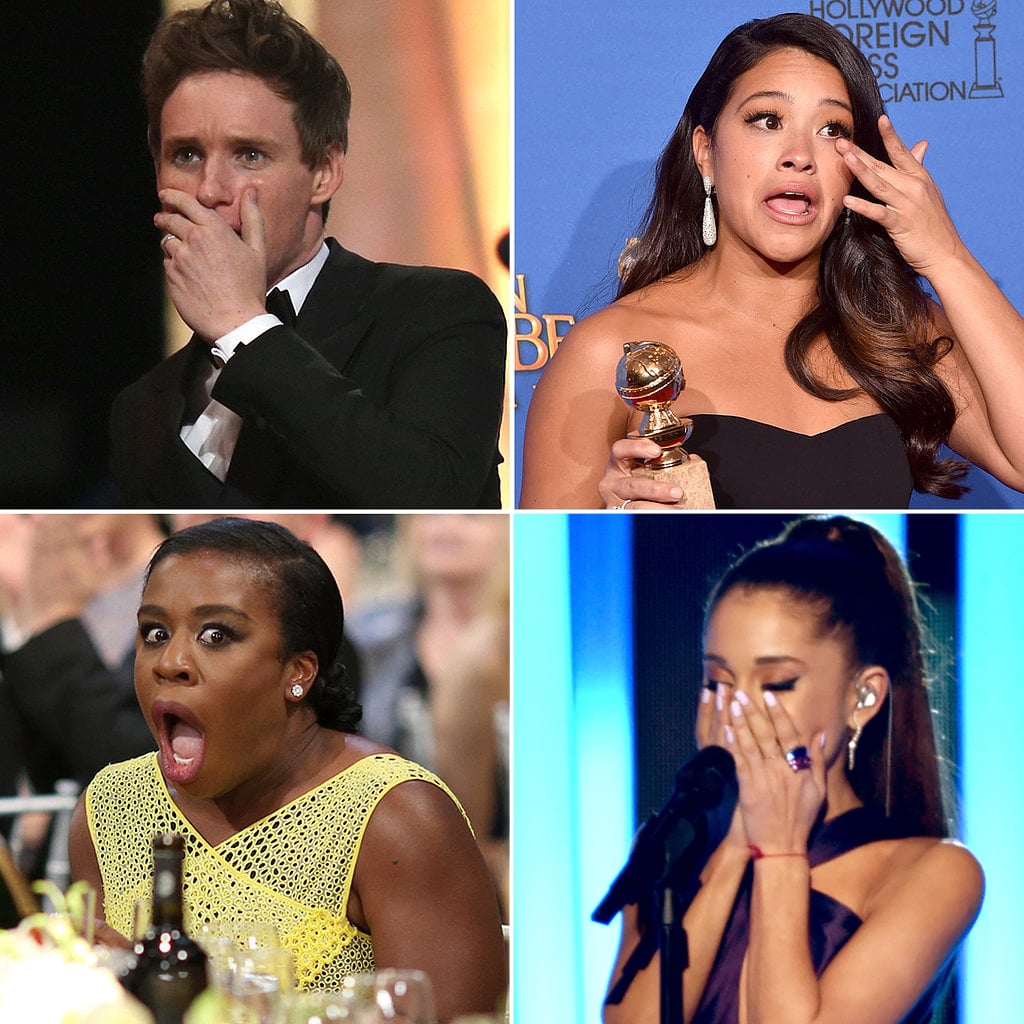 Most Emotional Moments of Award Season 2015 POPSUGAR Celebrity