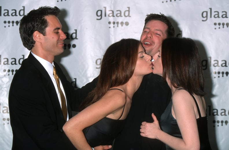 Eric McCormack, Debra Messing, Sean Hayes, and Megan Mullally; 1999 GLAAD Media Awards