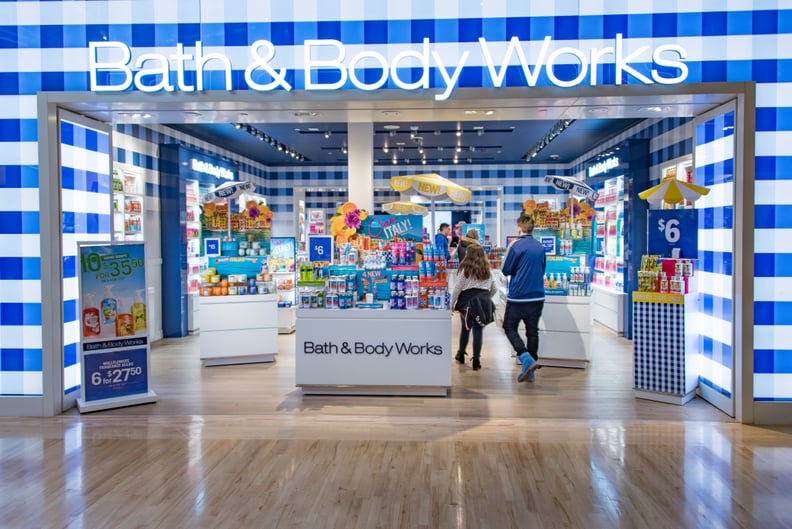 TORONTO, ONTARIO, CANADA - 2016/02/28: Bath & Body Works store entrance in mall: Store known for selling body products. (Photo by Roberto Machado Noa/LightRocket via Getty Images)