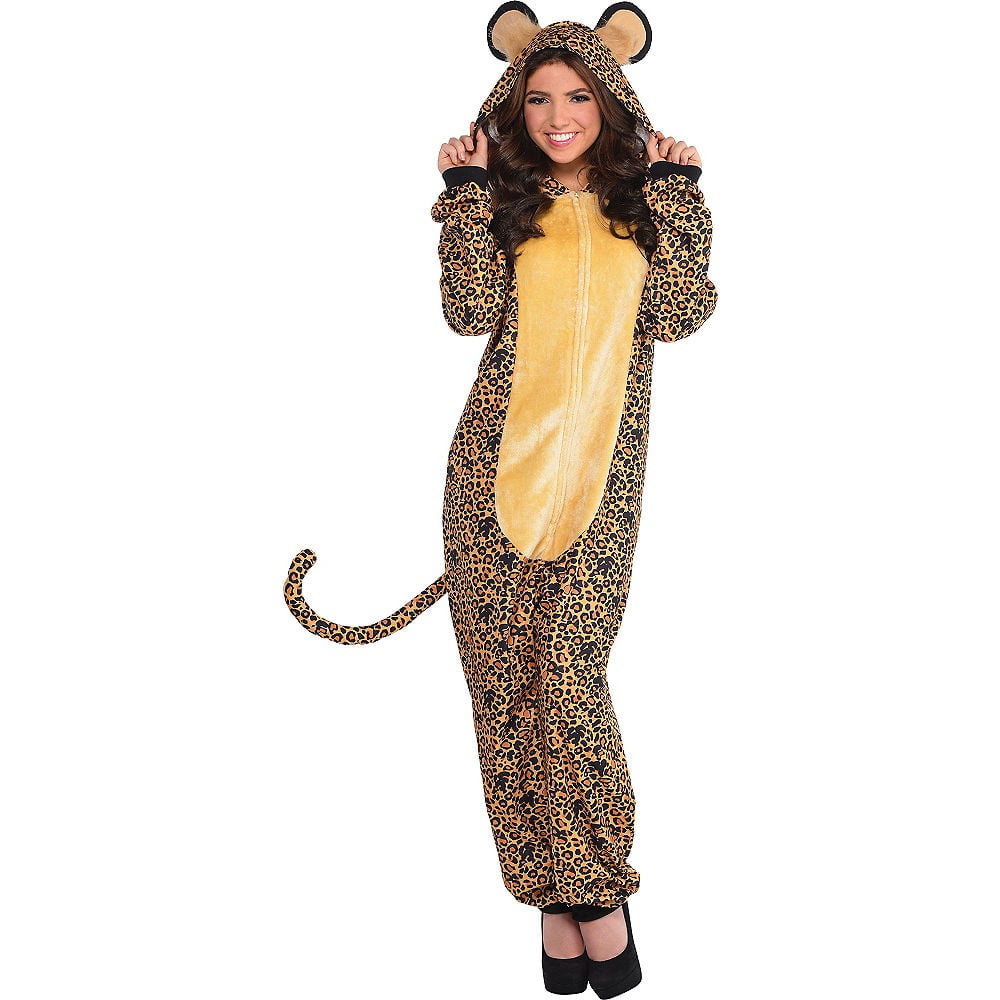 Leopard Onesie Best Onesies For Adults to Wear on Halloween 2020