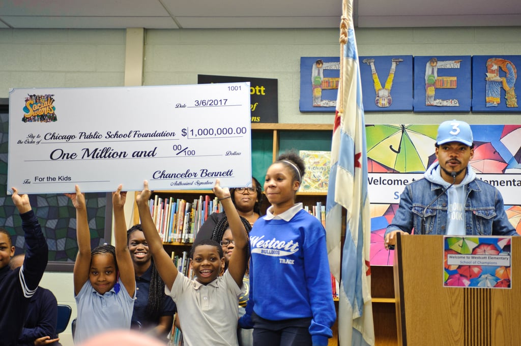 Chance the Rapper Donation to Chicago Public Schools 2017