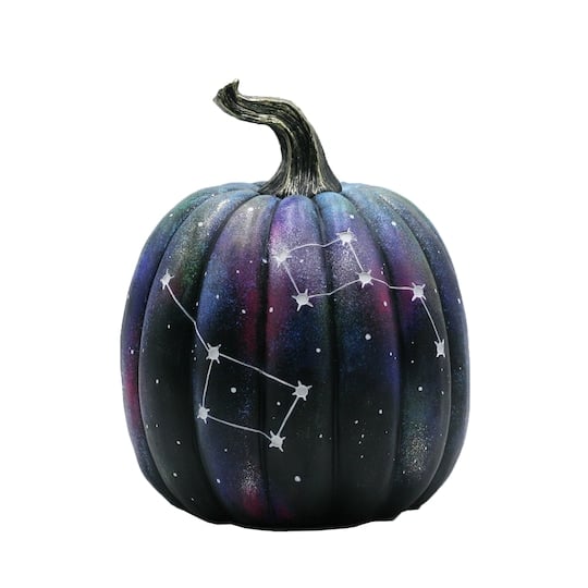 9" Resin Constellation Pumpkin Accent by Ashland