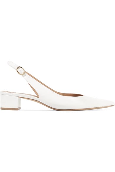 Mansur gavriel leather slingback pumps hot sale