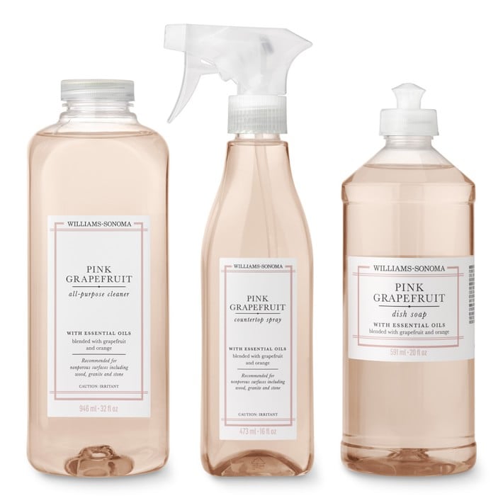 Best Smelling Cleaner Set: Williams Sonoma Pink Grapefruit Cleaning Set