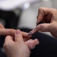 This Hack Makes a French Manicure Look Incredible on Short Nails