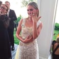 This Actress's Wedding Gown Is Dreamy, But Her Cutout Party Dress Is a Whole Different Story