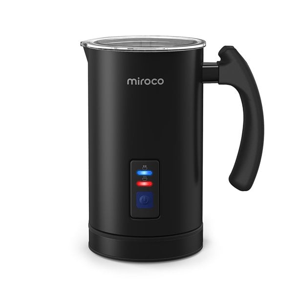 Miroco Stainless Steel Milk Steamer With Hot and Cold Milk Functionality