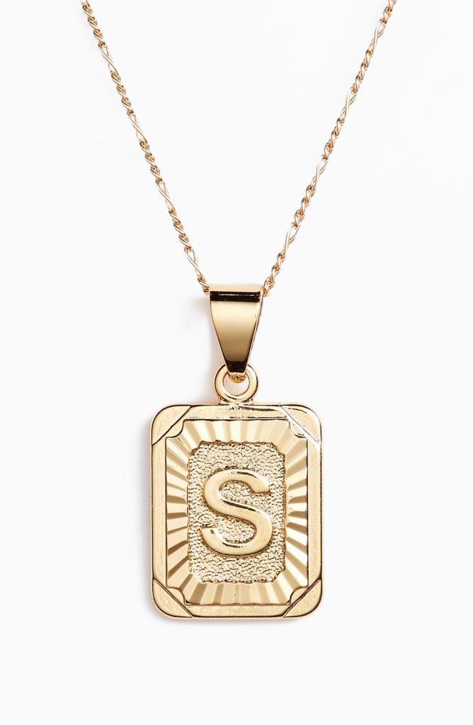 Initial Pendant Necklace