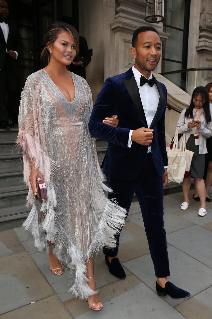 Chrissy Teigen's Dress at the GQ Men of the Year Awards 2018