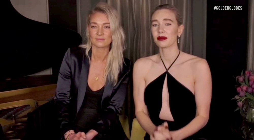 Vanessa Kirby at the 2021 Golden Globes