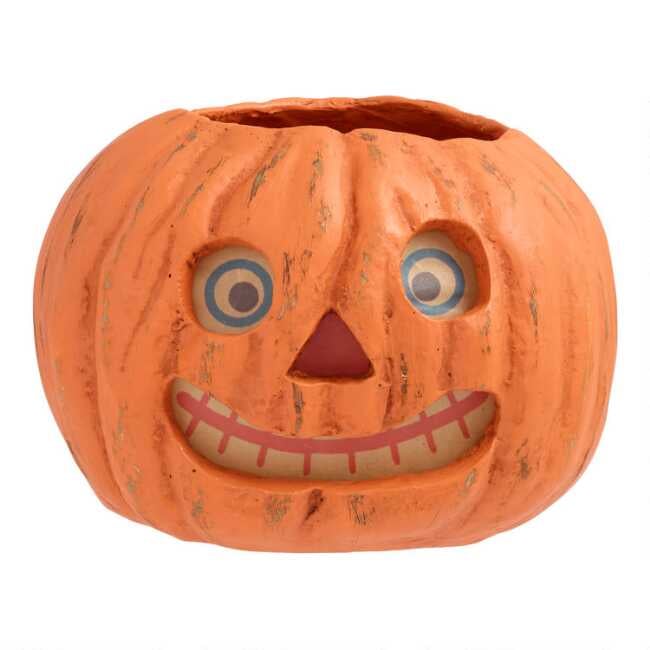 Vintage Pumpkin Container Best Halloween Decor From World Market