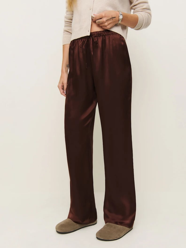 Best Silk Pants From Reformation