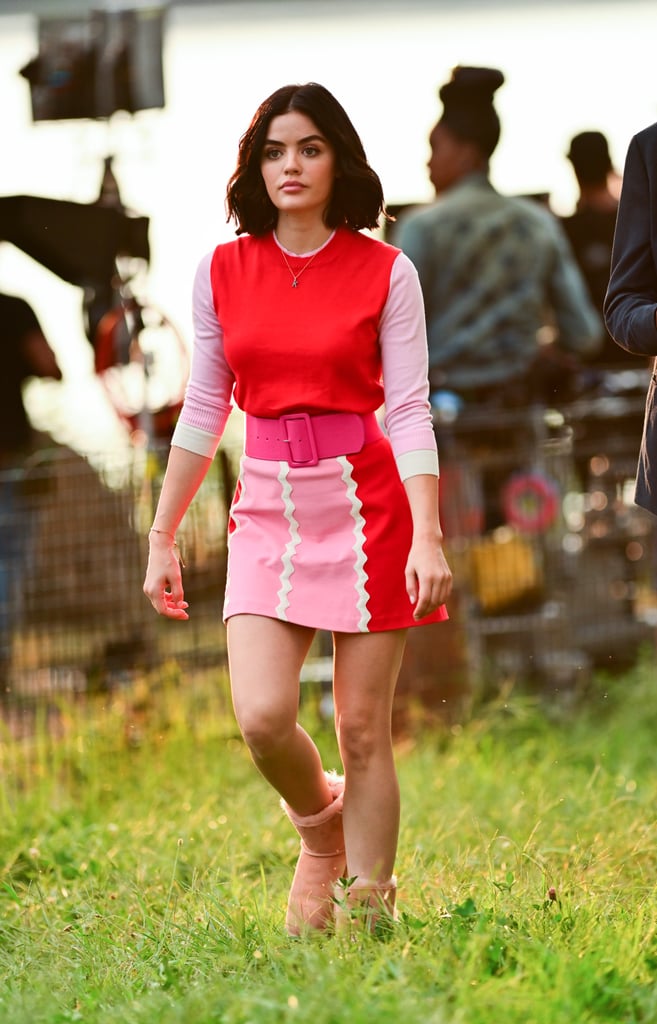 Katy Keene's Pink-and-Red Skirt