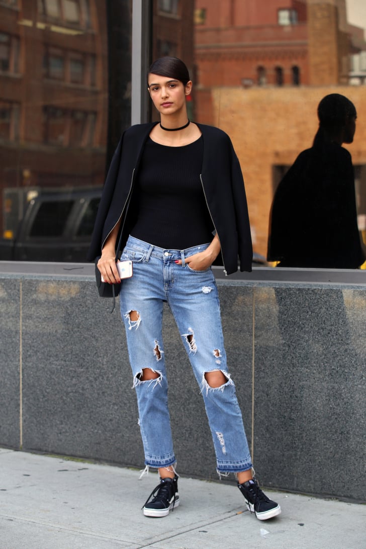 Wear them with cropped jeans that bare a sliver of ankle, just to | How ...