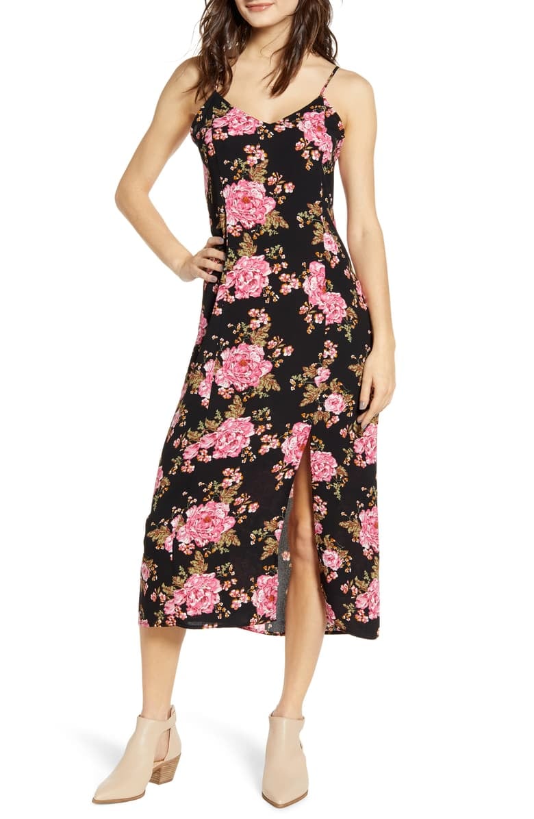 Bp midi slip dress on sale