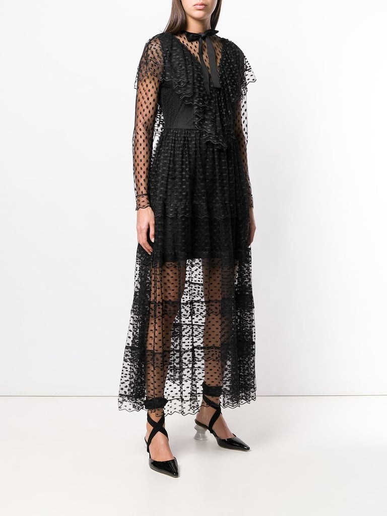 Milla Milla Polka Dot Sheer Dress