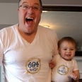 Adorable Grandpa Asks For a Shirt With His Age in Months on It to Match Grandson