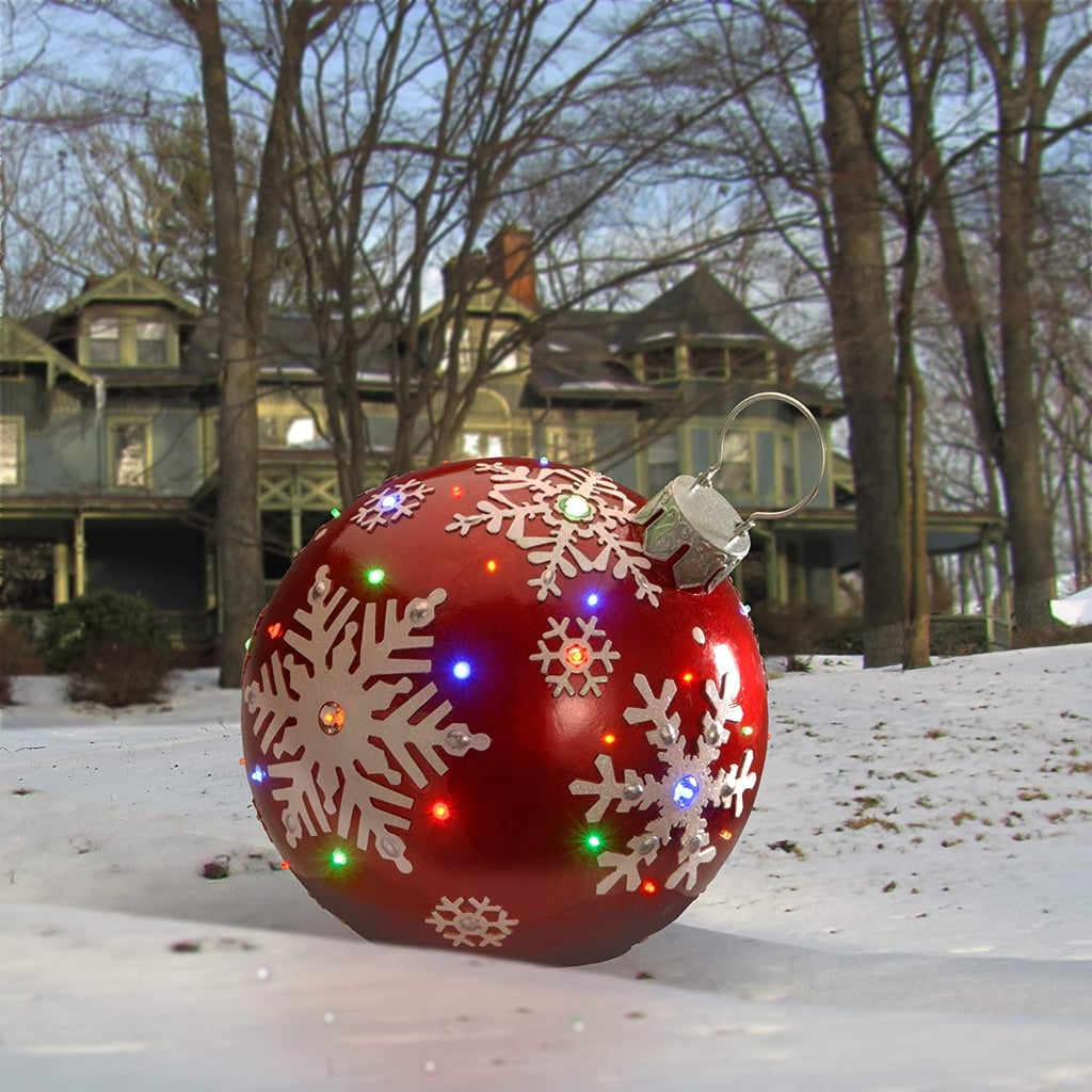 National Tree Company LED Red Ball Ornament