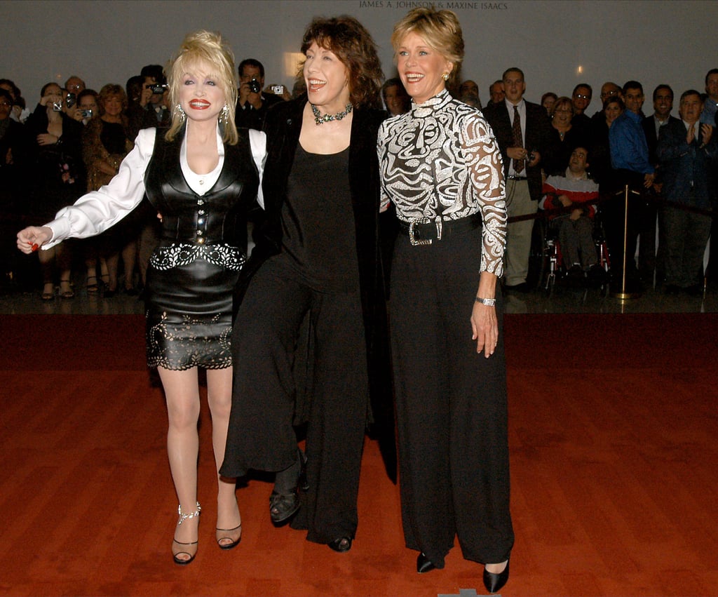 2003: Jane Fonda and Dolly Parton Support Lily Tomlin at the Mark Twain Prize