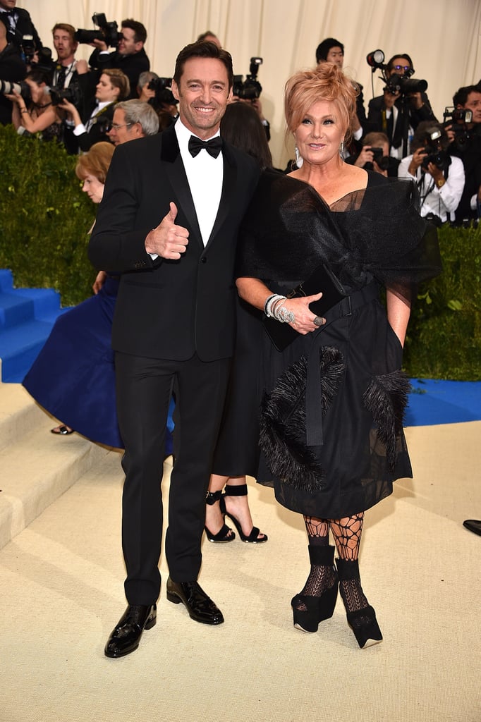Hugh Jackman and His Wife at the Met Gala 2017