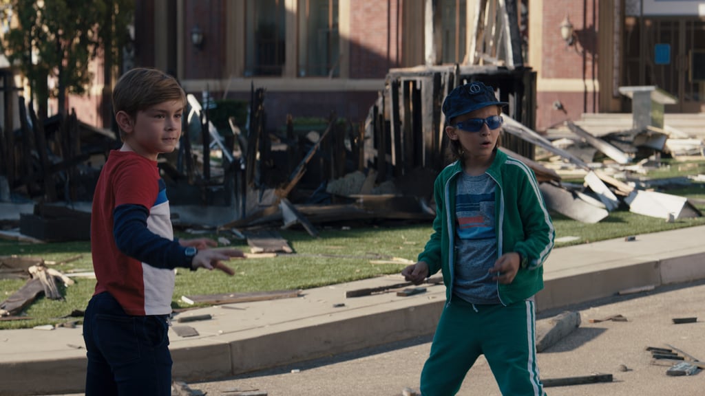 Julian Hilliard and Jett Klyne as Billy and Tommy Maximoff