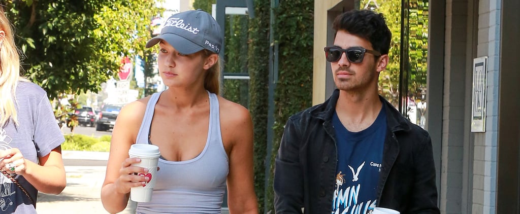 Gigi Hadid Joe Jonas Coffee Date LA August 2015