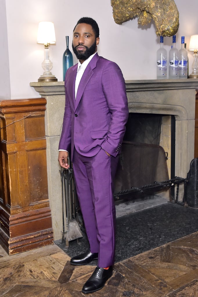 He Worked the Hell Out of This Purple Suit . . .