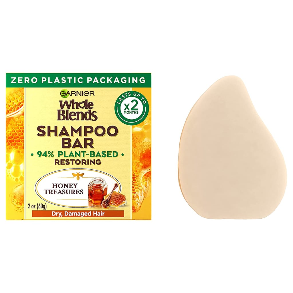 Garnier Whole Blends Restoring Shampoo Bar For Dry, Damaged Hair