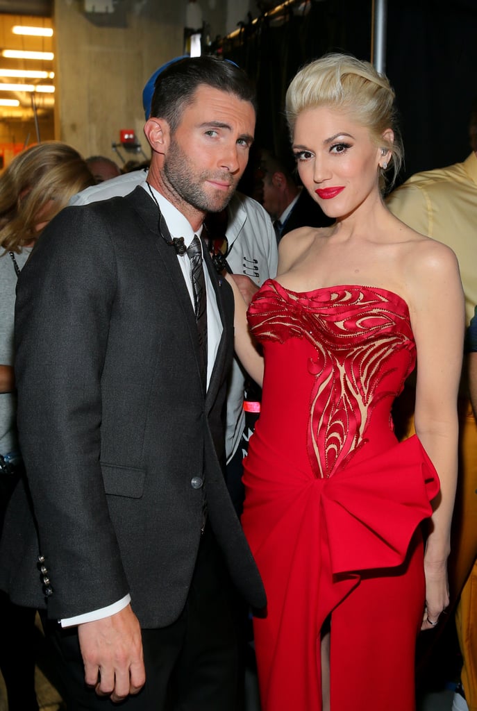 Adam Levine and Gwen Stefani