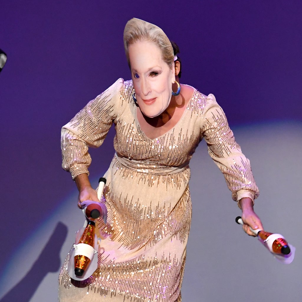 Meryl Streep Impersonator At The 19 Emmys Pictures Popsugar Celebrity