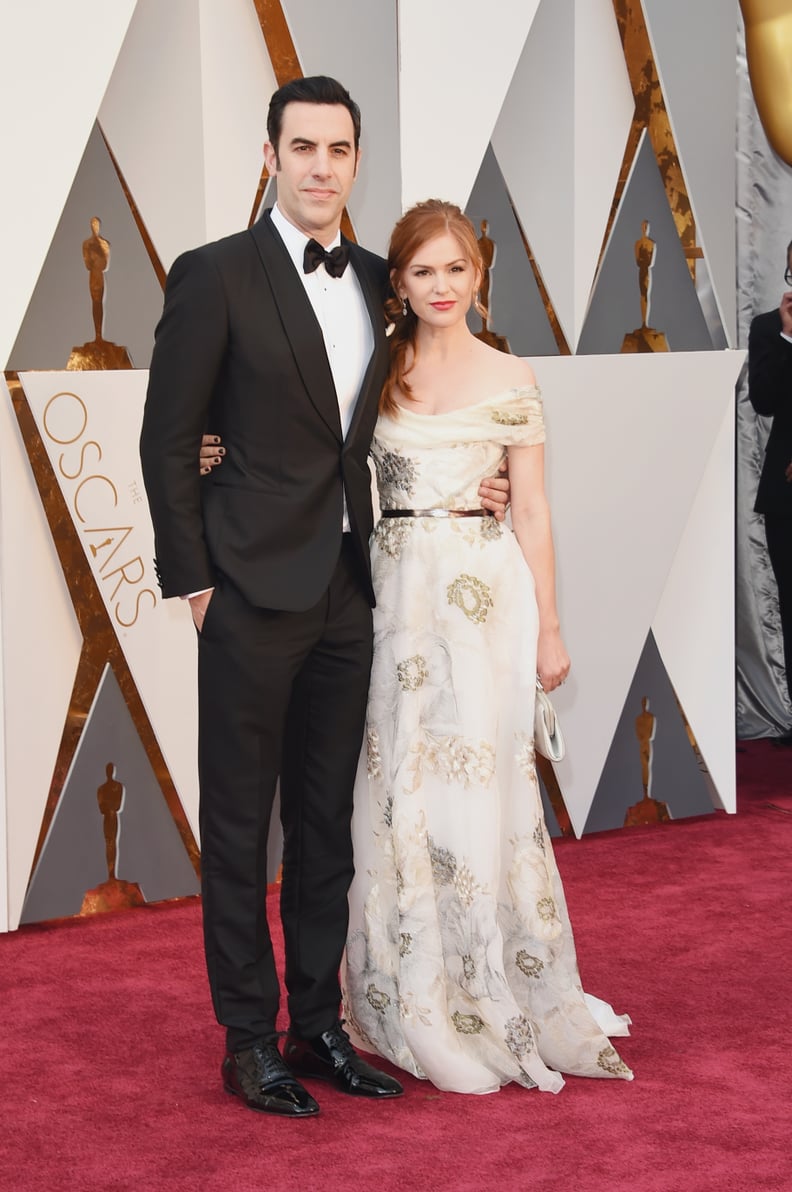 Sacha Baron Cohen and Isla Fisher