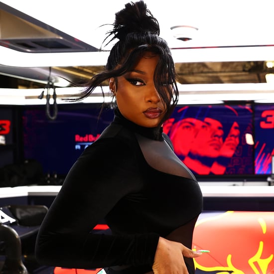 Megan Thee Stallion's LaQuan Smith Catsuit at the Grand Prix