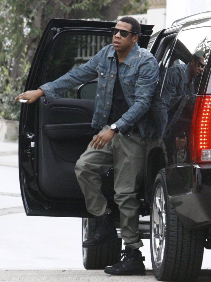 Pictures of Jay-Z Visiting Live Nation's Offices in Beverly Hills ...