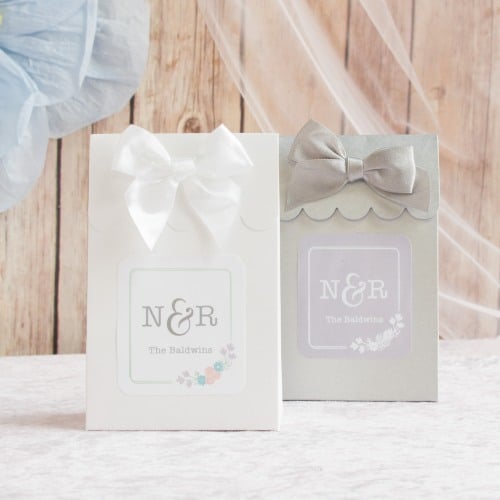 Personalized Wedding Themed Candy Bags