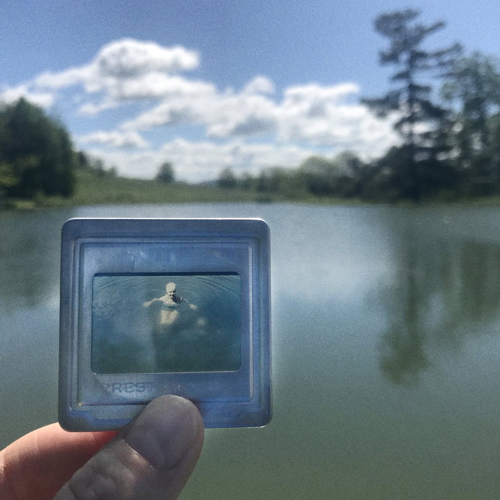 Photographer Uses Dad's Slides in a Photo Tribute to Parents