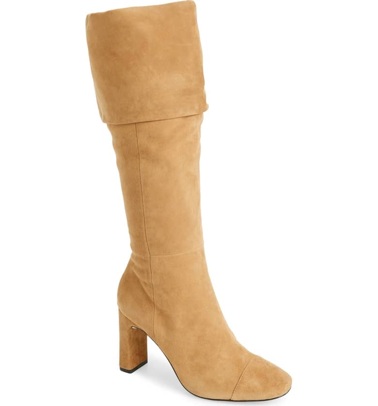something navy mia knee high boot